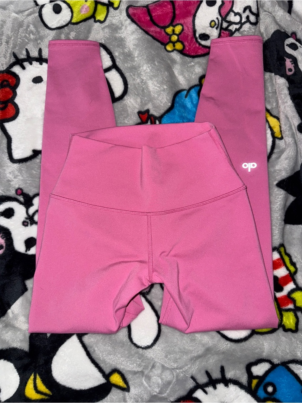 ALO Yoga High-Waist Pink Leggings